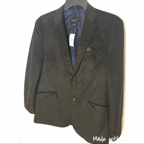 Pronto Uomo Brown Blazer Jacket Size L Brown New - Picture 3 of 8